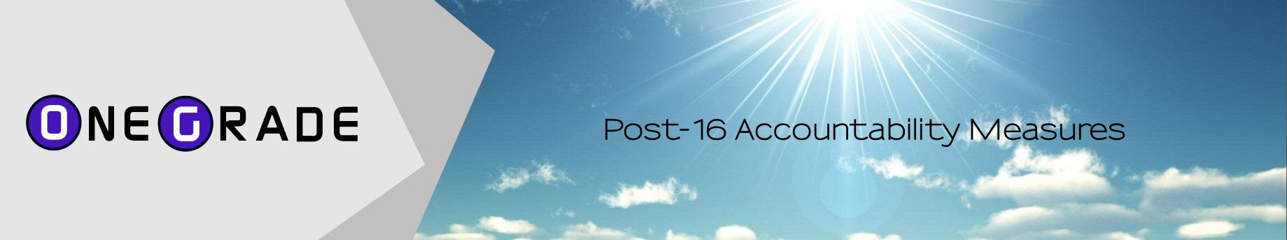 OneGrade - Post-16 Accountability Measures